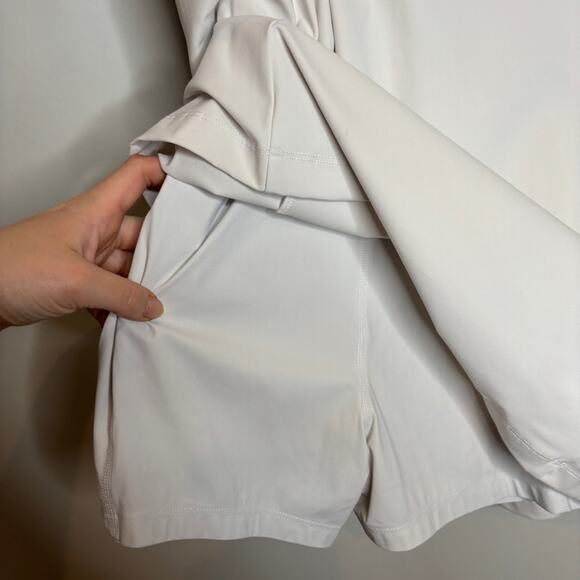 Outdoor Voices White One Shoulder Exercise Dress - Picture 7 of 12